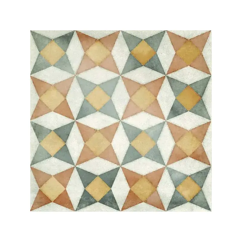 Domino Tan Mix Tile (L:7.874'' x W:7.874'') - Set of 25