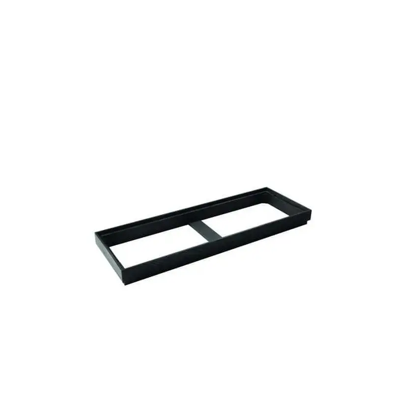 Domino Black Frame (L:23.622'' x W:7.874'')
