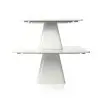 Pia Collection Cake Stand - 14.75 in L x 14.75 in W x 7 in - Set of 4 - Impulse