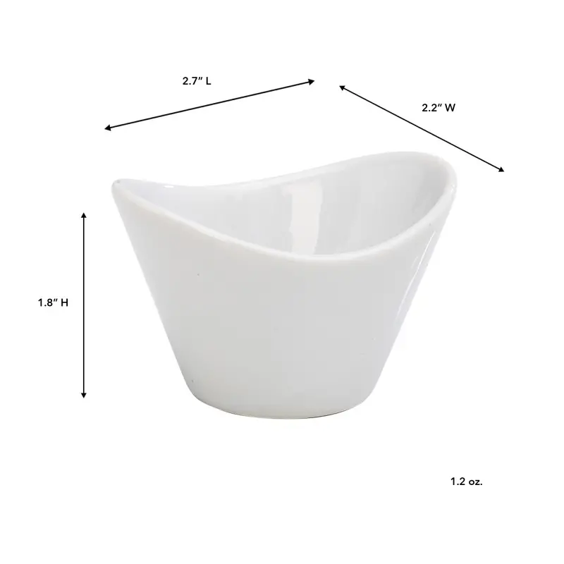 Pana Collection Dish - 2.8 in Dia x 1.0 in H - Set of 48 Pana Collection Dish - 2.8 in Dia x 1.0 in H - Set of 48