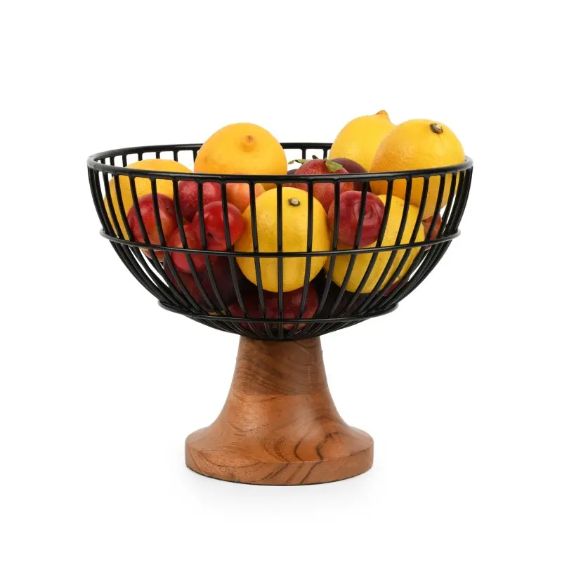 Nordic Collection Fruit Tray - 10 in Dia x 8 in H Nordic Collection Fruit Tray - 10 in Dia x 8 in H