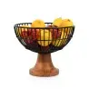 Nordic Collection Fruit Tray - 10 in Dia x 8 in H