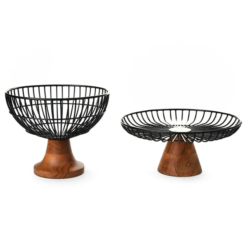 Nordic Collection Fruit Tray - 10 in Dia x 8 in H Nordic Collection Fruit Tray - 10 in Dia x 8 in H