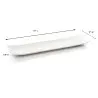 Napoli Collection Large Narrow Platter - 18 in L x 5 in W x .8 in H