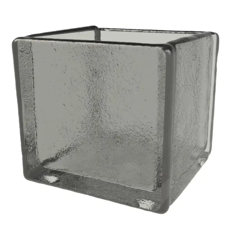 My Glass Studio Sugar Caddy, Grey - Set of 8 - 6.0 x 6.0 x 5 cm My Glass Studio Sugar Caddy, Grey - Set of 8 - 6.0 x 6.0 x 5 cm
