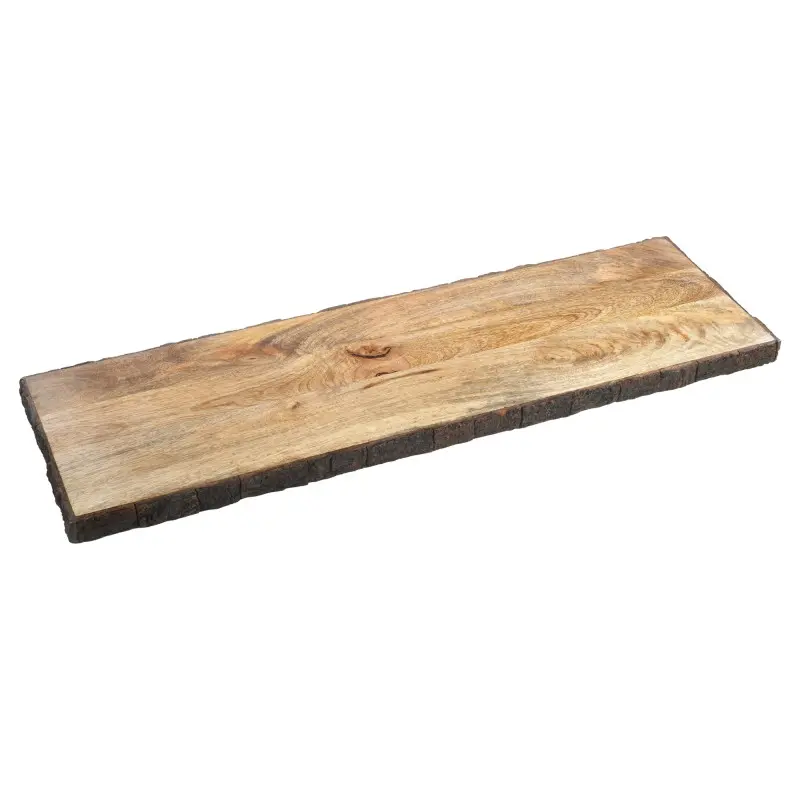 Napa Collection Rectangle Bark Plank Lg - 15.5 in L x 12.8 in W x 3.5 in Napa Collection Rectangle Bark Plank Lg - 15.5 in L x 12.8 in W x 3.5 in