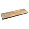 Napa Collection Rectangle Bark Plank Lg - 15.5 in L x 12.8 in W x 3.5 in