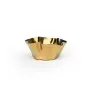 Montenegro Collection Bowl Small Gold - 5.1 in Dia x 2 in H - Set of 12