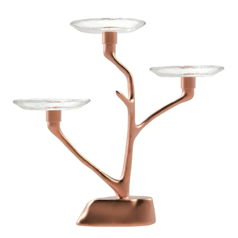 My Glass Studio Petit Fours Stand, Clear - Set of 4 - 35.0 x 13.0 x 31 cm