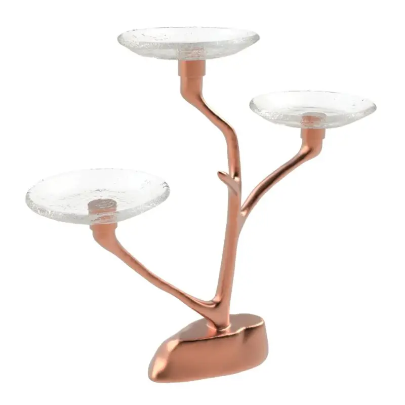 My Glass Studio Petit Fours Stand, Clear - Set of 4 - 35.0 x 13.0 x 31 cm
