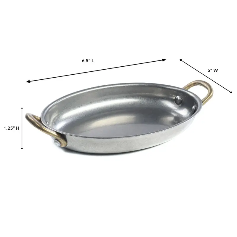 Mista Collection Casserole - 6.5 in L x 5 in W x 1.25 in H Mista Collection Casserole - 6.5 in L x 5 in W x 1.25 in H