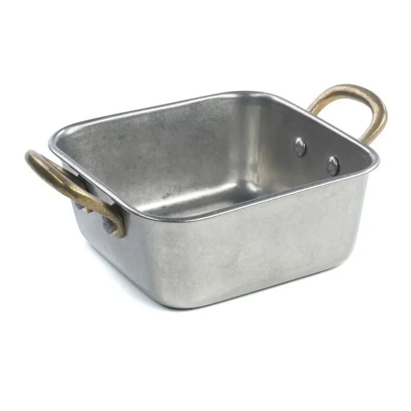 Mista Collection Square Bowl - 4.5 in L x 1.75 in H Mista Collection Square Bowl - 4.5 in L x 1.75 in H