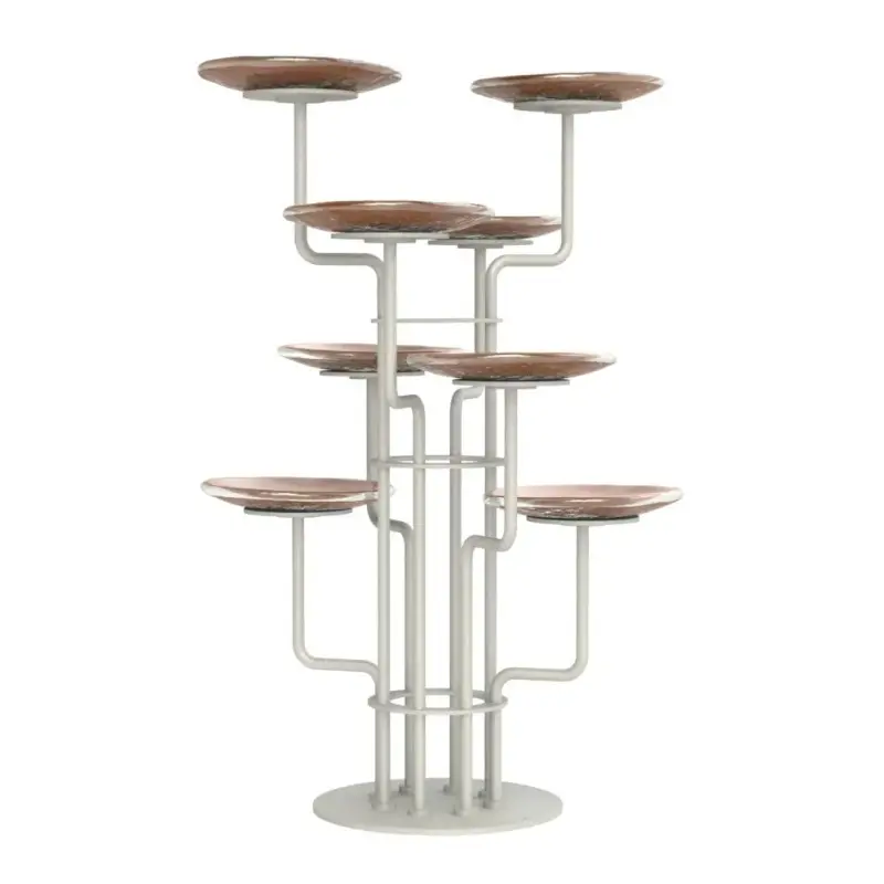 My Glass Studio Petit Fours Stand, Copper - Dia: 26 cm, H: 34 cm My Glass Studio Petit Fours Stand, Copper - Dia: 26 cm, H: 34 cm