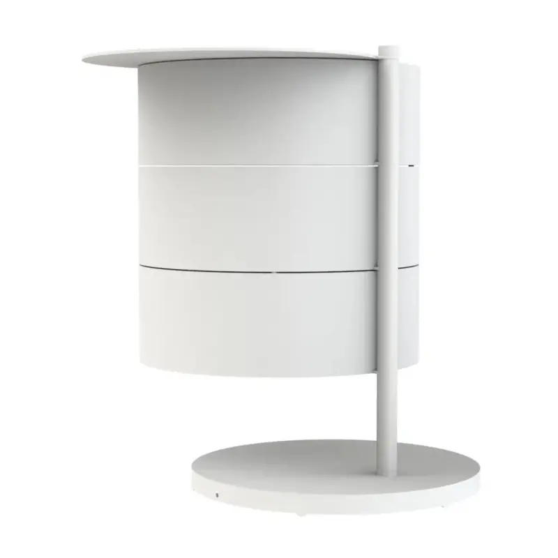 My Glass Studio Revolving Tea Stand, White - 26.0 x 20.5 x 31 cm My Glass Studio Revolving Tea Stand, White - 26.0 x 20.5 x 31 cm