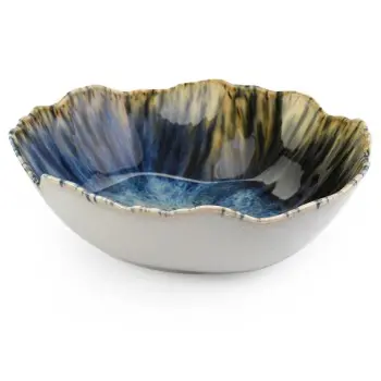 La Mer Collection Bowl Blue - 8 in W x 9 - Set of 6