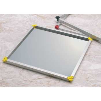 Matfer Bourgeat Stackable Ganache Frame Set (with one 3/8'' Frame) 13 3/4'' x 13 3/4'' x 3/8'' - 10 mm