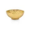 Jerome Collection Small Bowl Gold - 4.75 in Dia x 2