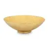 Jerome Collection Medium Bowl Gold - 9 in Dia 2.75“H