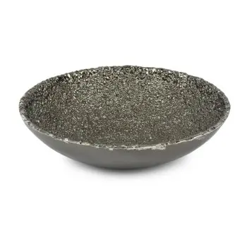 Jerome Collection Medium Bowl Charcoal - 9 in Dia 2.75“H