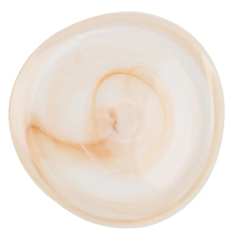 Impresa Collection Platter Tan - 4 in Dia x 2 in H Impresa Collection Platter Tan - 4 in Dia x 2 in H