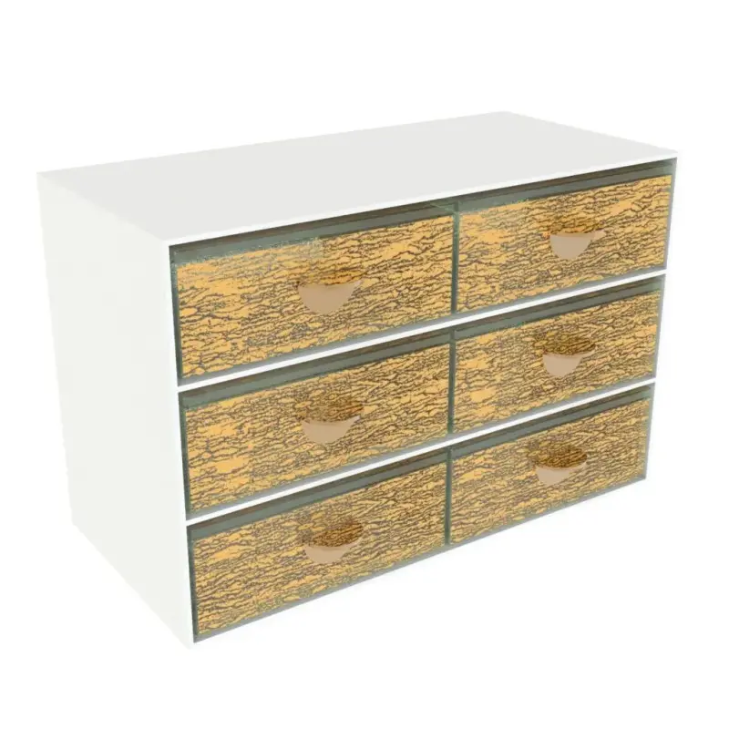 My Glass Studio Bento Box, Gold - Set of 3 - 28.6 x 14.0 x 19 cm My Glass Studio Bento Box, Gold - Set of 3 - 28.6 x 14.0 x 19 cm