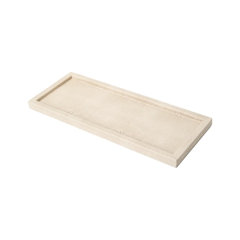 Gramercy Collection Tray Medium Cream - 15 in L x 11.3 in W x 3.0 in Gramercy Collection Tray Medium Cream - 15 in L x 11.3 in W x 3.0 in