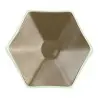 My Glass Studio Tasting Plate, Natural - Set of 24 - Dia: 12 cm, H: 2 cm