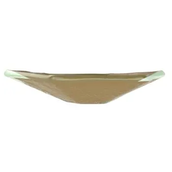 My Glass Studio Tasting Plate, Natural - Set of 24 - Dia: 12 cm, H: 2 cm