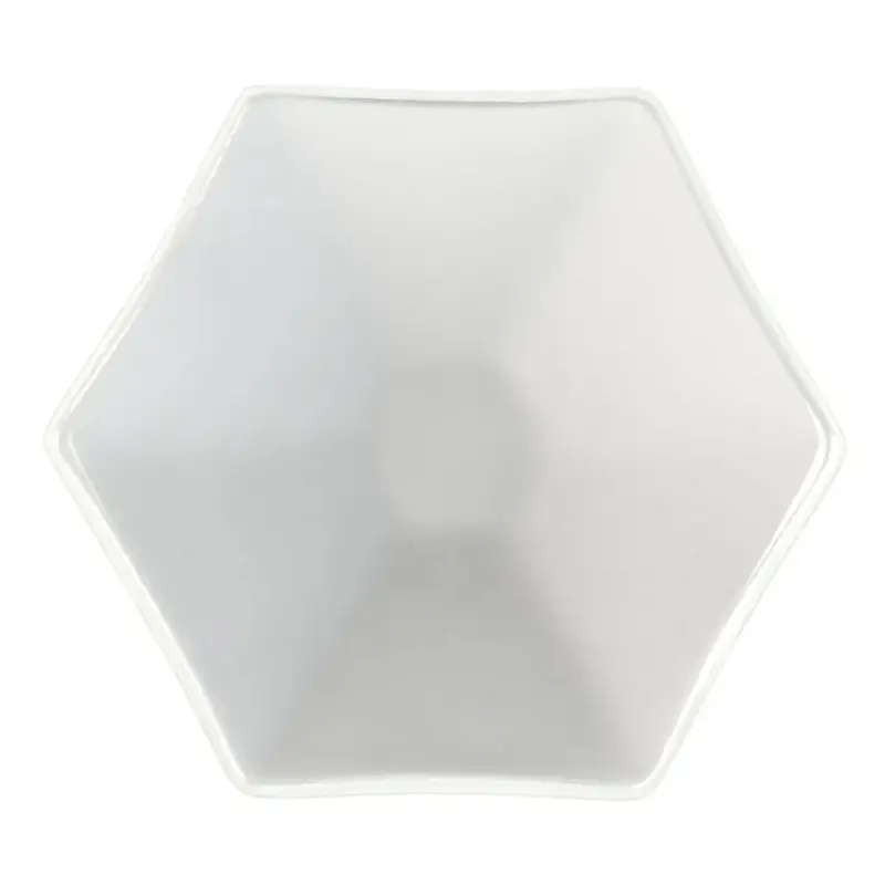 My Glass Studio Tasting Plate, White - Set of 24 - Dia: 12 cm, H: 2 cm
