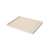 Gramercy Collection Tray Large Cream - 15 in L x 11.3 in W x 3.0 in