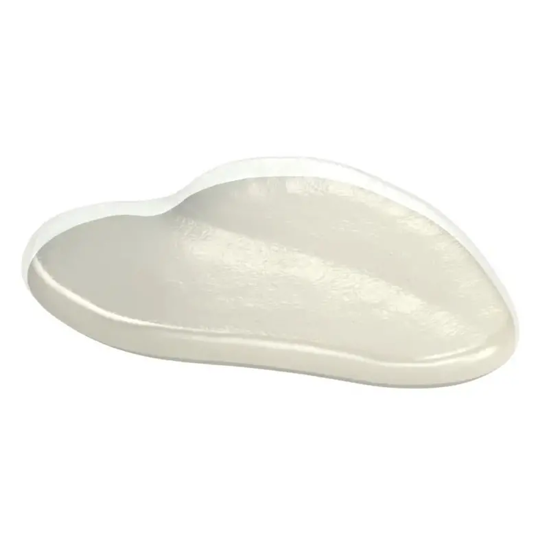 My Glass Studio Tasting Plate, Cream - Set of 20 - 6.5 x 5.5 x 1 cm My Glass Studio Tasting Plate, Cream - Set of 20 - 6.5 x 5.5 x 1 cm
