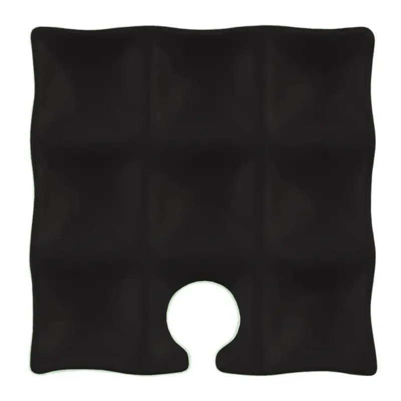 My Glass Studio Wine Holder Plate, Black - Set of 10 - 22.5 x 22.5 x 1.8 cm