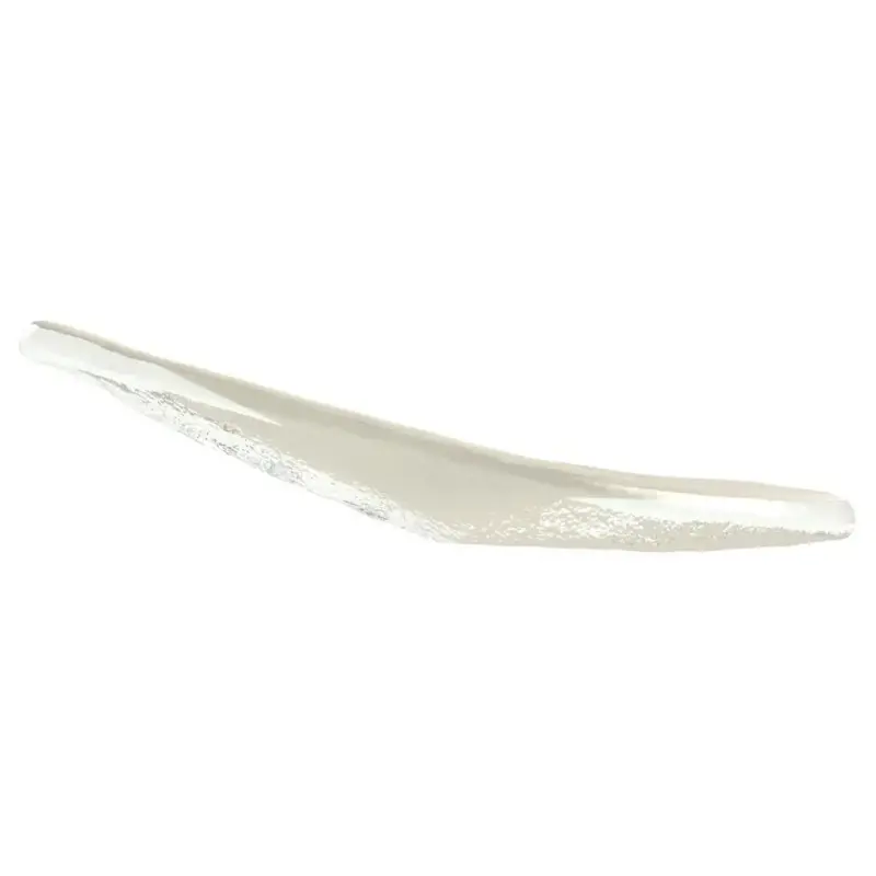 My Glass Studio Appetizer Spoon, Cream - Set of 16 - 9.7 x 4.4 x 2 cm My Glass Studio Appetizer Spoon, Cream - Set of 16 - 9.7 x 4.4 x 2 cm