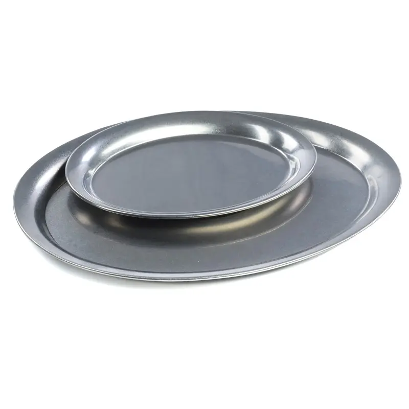 Garda Collection Small Snack Plate - 7.5 in L x 5.75 in W Garda Collection Small Snack Plate - 7.5 in L x 5.75 in W