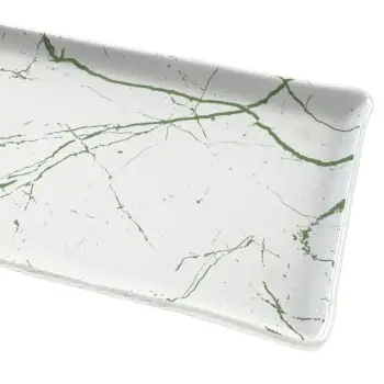 My Glass Studio Serving Platter, White - Set of 4 - 49.0 x 17.0 x 2 cm