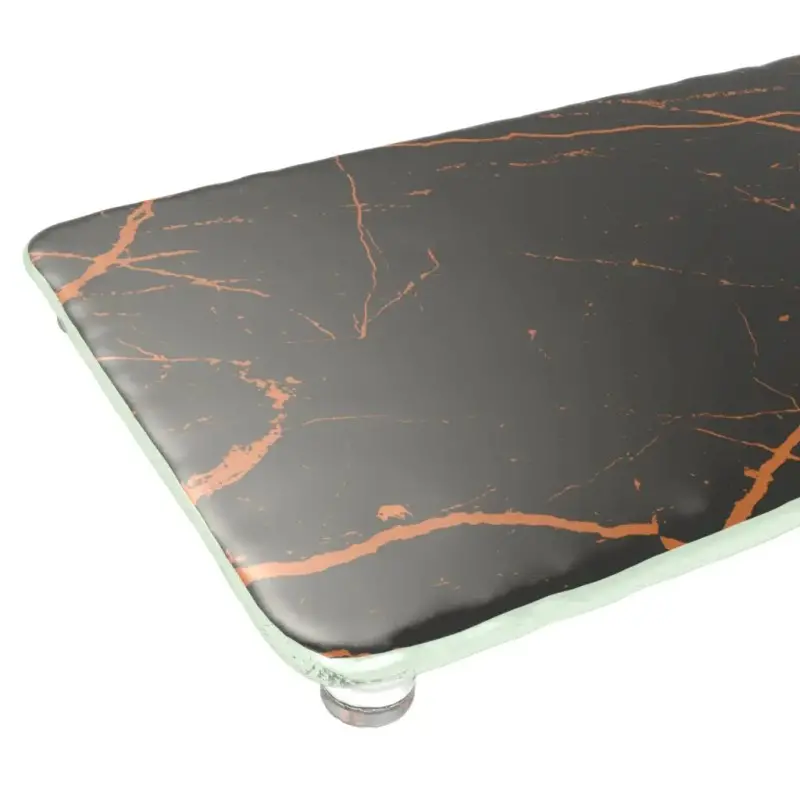 My Glass Studio Footed Board, Grey - Set of 3 - 50.0 x 18.0 x 2 cm My Glass Studio Footed Board, Grey - Set of 3 - 50.0 x 18.0 x 2 cm