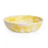Fortuna Collection Medium Bowl Blue/White - 12 in Dia x 5 in H