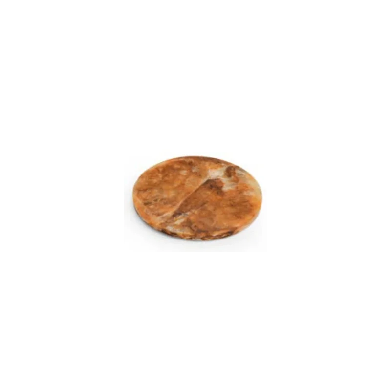Fortuna Collection Large Footed Platter Tortoise - 7.75 in Dia x 0.7 in H Fortuna Collection Large Footed Platter Tortoise - 7.75 in Dia x 0.7 in H