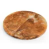 Fortuna Collection Large Footed Platter Tortoise - 7.75 in Dia x 0.7 in H