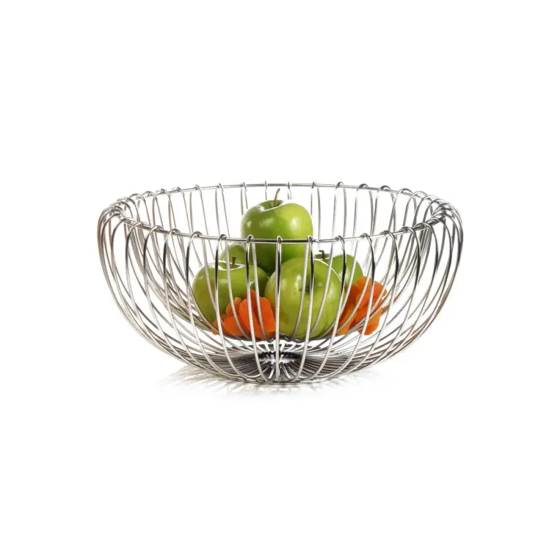 Comet Collection Metal Small Serving Bowl Silver - 14.5 in Dia x 6.5 in H Comet Collection Metal Small Serving Bowl Silver - 14.5 in Dia x 6.5 in H