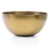 Bombay Collection Medium Bowl Vintage Gold - 9.8 in Dia x 4.25 in H