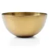 Bombay Collection Small Bowl Vintage Gold - 7.9 in Dia x 3.5 in H