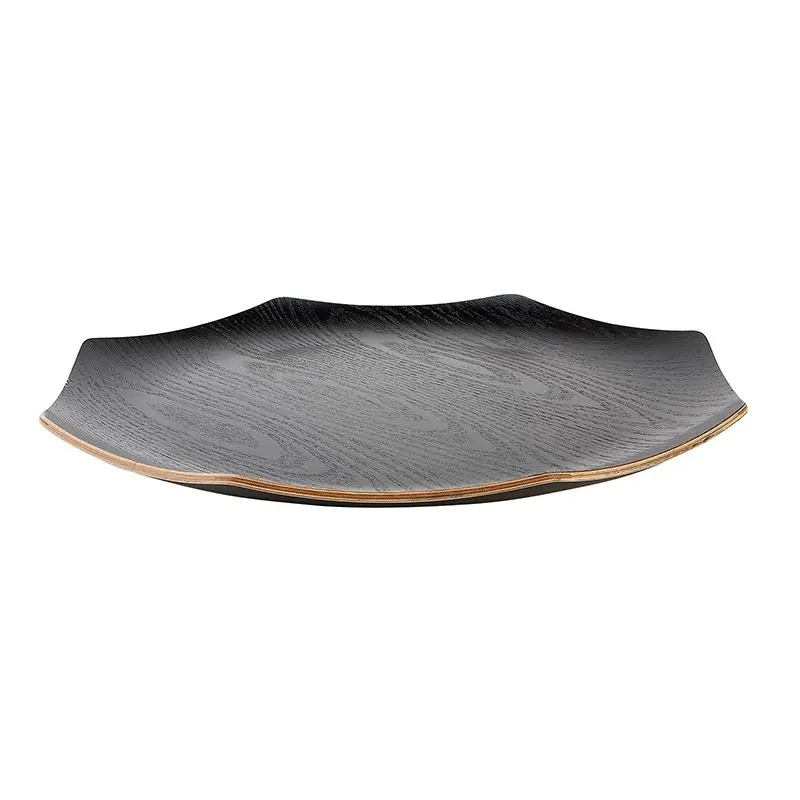 Boden Collection Large Tray Black - 19.5 in Dia x 1.4 in H - Set of 6 Boden Collection Large Tray Black - 19.5 in Dia x 1.4 in H - Set of 6