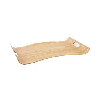 Bergen Collection Tray Natural - 21.7 in L x 14.2 in W x 1.8 in - Set of 6