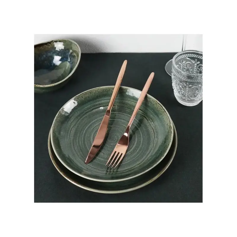 Pintinox Stainless Steel Elegant Olivia Treasure Copper Fruit Spoon - Set of 24 Pintinox Stainless Steel Elegant Olivia Treasure Copper Fruit Spoon - Set of 24