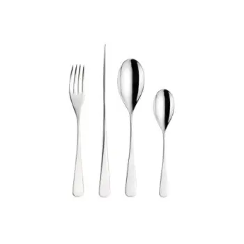 Pintinox Stainless Steel Elegant Audrey Pastry Fork - Set of 24