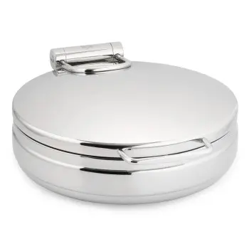 Bon Chef Black Finish Chafer - Full Size - Round - 8 qt.