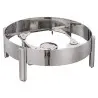 Bon Chef Sterno/Induction Stand - Leather Finish