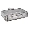 Bon Chef Magnifico Induction Chafer - Full Size - 8 qt. - NERO Finish