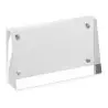Bon Chef Angled Acrylic Table Sign - Magnetized - 3.5" x 2" x 1"